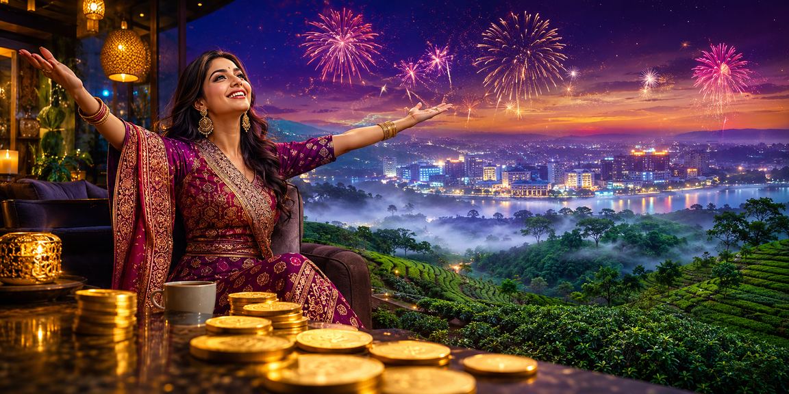 বগুড়ার চা বাগানে বিনোদন ক্যাসিনো গেমিং উপভোগ করছেন একজন ব্যবহারকারী
